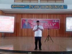 Wabup Lasena Mengikuti Kegiatan Gubernur Mengajar Secara Virtual