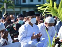 Sholat Idul Fitri 1443 Bentuk Kemanunggalan TNI dengan Rakyat