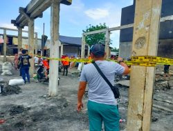 Polres Bitung Ungkap Penyebab Kebakaran Ratusan Lapak Pasar Girian
