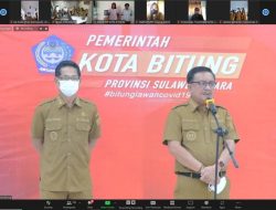 Wali Kota Bitung Pimpin Apel Perdana Usai Libur Lebaran