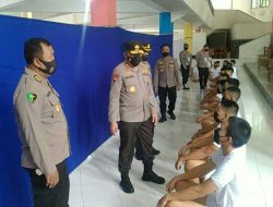 Kapolda Sulut Pantau Proses Rikkes Tahap I Penerimaan Taruna Akpol TA 2022