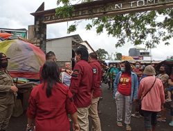 Wujudkan Kenyamanan Jual Beli, PD Pasar Kota Tomohon Tertibkan Lapak Liar