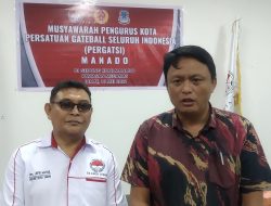 Jadi Ketua Pergatsi Manado, Peter Eman Inginkan Prestasi