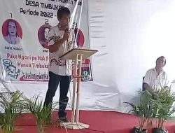 Memukau Pada Penjabaran Visi-misi, Denny Engka Tarik Simpati Masyarakat Timbukar