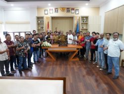 Pj Bupati Limi Mokodompit Gelar Jumpa Pers Bersama Wartawan Liputan Bolmong