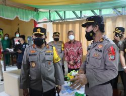 Kapolda Sulut Tinjau Langsung Pospam dan Posyan Lebaran di Minsel