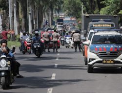 Polres Kawal Ketat Aksi Damai Ratusan Buruh di Kota Bitung