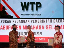 Hebat! Pemkab Minsel Raih 6 Kali WTP