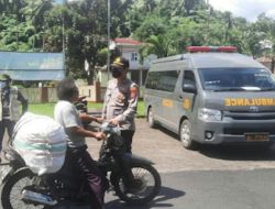 Dokkes Polda Sulut Gelar Vaksinasi di Polsek Aertembaga