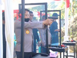 Polda Sulut Gelar Lomba Menembak Hari Bhayangkara ke-76
