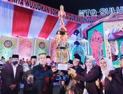 MTQ Ke-29 Provinsi Sulut Resmi Di Tutup, Kota Bitung Raih Juara Umum