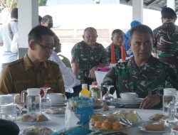 Honandar Sambut Kunker Komandan Korps Marinir Mayjen TNI Widodo Dwi Purwanto