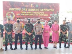 Kapoksahli Pangdam XIII/Mdk Hadiri Baksos Serentak Polri