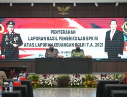 Raih WTP Sembilan Kali Berturut-turut, Kapolri: Komitmen Penggunaan Keuangan Negara Secara Transparan