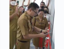 Nih Dia Nama Pemberian Bupati Joune Ganda untuk Ruang ICCU RS MWM