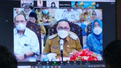 Harapan Pj Bupati Limi Saat Ikuti Verifikasi Lapangan Hybrid KLA Tahun 2022