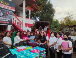 Pemprov Sulut Bantu Perempuan dan Anak Pelintas Bencana Amurang