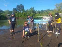POSSI Minut Tanam 200 Bibit Mangrove di Desa Maen