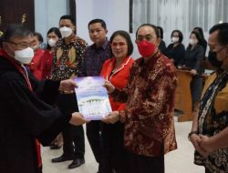 Arina Lantik ROR-RD Ketua dan Wakil Ketua Panitia SMST GMIM