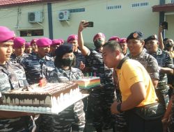 Gabungan Personel TNI di Bitung, Buat Surprise di Hari Bhayangkara Ke-76