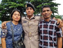Anak Nelayan di Ujung Utara NKRI ini Dilantik jadi Polisi