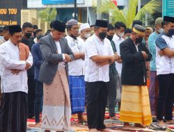 Polda Sulut Gelar Salat Idul Adha 1443 H dan Penyembelihan Hewan Kurban