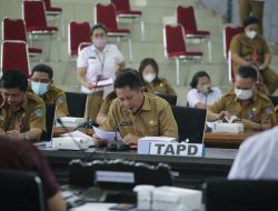 Bersama TAPD Rudy Theno Apresiasi Banggar DPRD Bitung