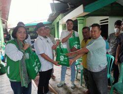 PKB Sulut Salurkan Bantuan Beras ke Warga Manado