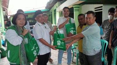 PKB Sulut Salurkan Bantuan Beras ke Warga Manado