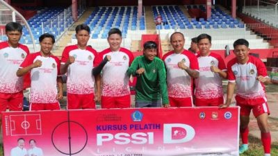 7 Pelatih SUFA Kejar Ilmu Kepelatihan Sepak Bola Lisensi D PSSI