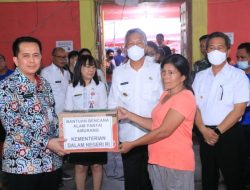 Mendagri Bantu Korban Longsor Bawah Laut di Minsel