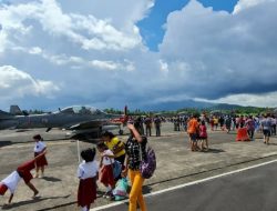 Static Show di Lanud Sri Manado Banyak Dikunjungi Masyarakat Sulut