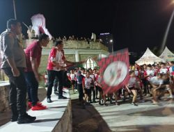 HUT ke-49 PDI Perjuangan, Banteng Ride & Night Run 2022 Hentak Manado