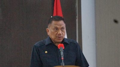 Gubernur OD Evaluasi Capaian Vaksinasi COVID-19 di Minahasa