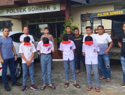 Empat Siswa di Minahasa Terlibat Perkelahian Ditangkap Polisi