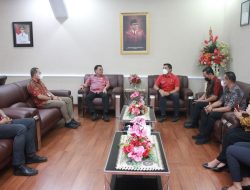 Mantiri Terima Kunjungan Kadiv Pelayanan Hukum Kanwil Kumham Sulut