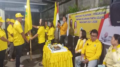 Golkar Tomohon Panaskan Mesin, Pengurus Dua Kelurahan Dilantik