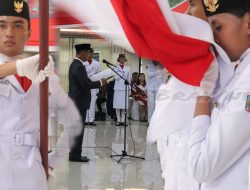 Hengky Honandar Kukuhkan Paskibraka Kota Bitung