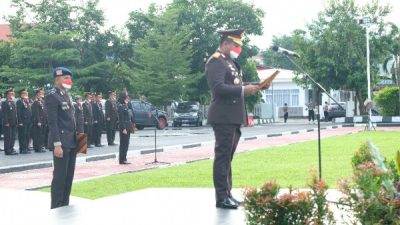 Polda Sulut Gelar Upacara HUT ke-77 Republik Indonesia