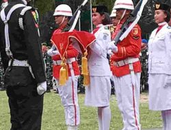 Pembawa Baki Paskibra Kota Manado 2022 Dalam Upacara Penurunan Bendera, Reva Alatas: Puji Tuhan