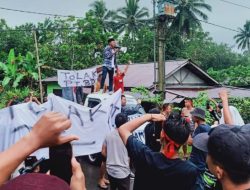 Masyarakat Lingkar Tambang Gelar Demo Tolak PT BDL, Diduga Tak Pernah Lakukan Pemeliharaan Lingkungan