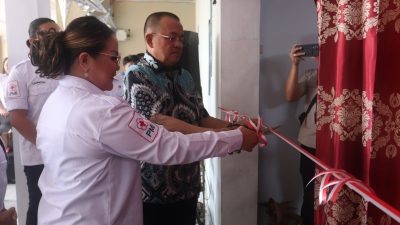 WL-SAS Resmikan Markas PMI Tomohon Selatan
