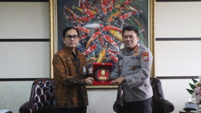 Kapolda Silaturahmi ke Kantor Perwakilan Bank Indonesia Provinsi Sulut