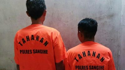 Polres Kepulauan Sangihe Amankan 2 Bandar Togel di Kendahe
