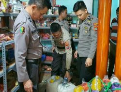 Razia Minol di 3 Desa, Samapta Polres Bolsel Amankan Ratusan Liter Captikus