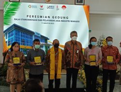 Menteri Perindustrian Resmikan Gedung Balai Standardisasi dan Pelayanan Jasa Industri Manado