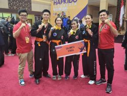 Tim Hapkido Sulut Sabet 4 Medali Emas di Kejurnas V Padang
