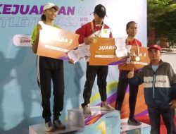 Kejurnas Atletik, Valentine Lonteng Sumbang 2 Medali Emas untuk Sulut