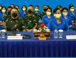 Danlantamal VIII IKuti Kick Off Kolaborasi Percepatan Penurunan Stunting