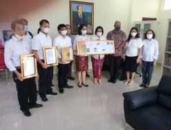 Cucu Sam Ratulangi Serahkan Dokumen Historis ke Unsrat